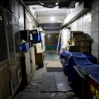 Urban Solitude: The Vibrant Alley of Korea