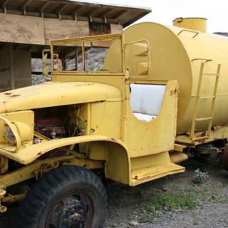 Yellow Truck with Tank