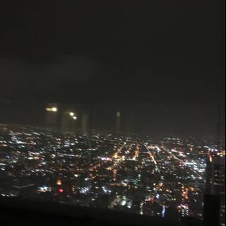 Overlooking the City of Angels at Night