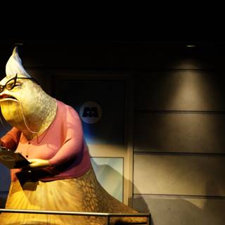 Stylish Statuesque Lady at Disneyland