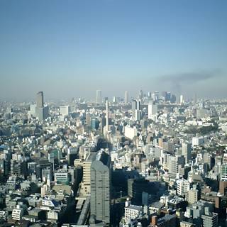 Captivating View of Tokyo Metropolis from Above