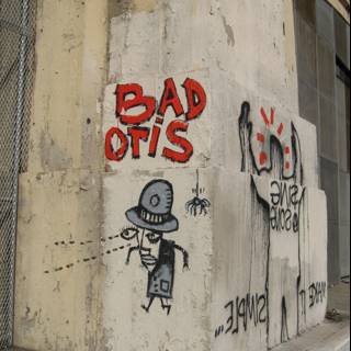 Bad Ottis Graffiti