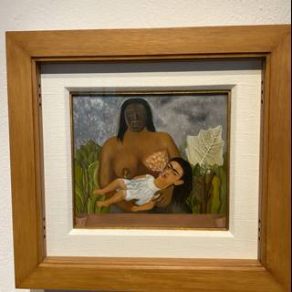 Mother and Child in a Frame