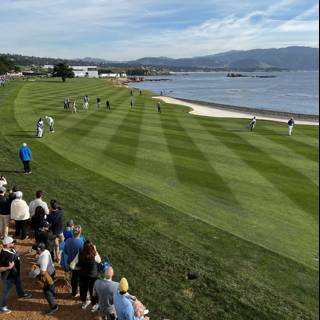 Golf Enthusiasts at Pebble Beach