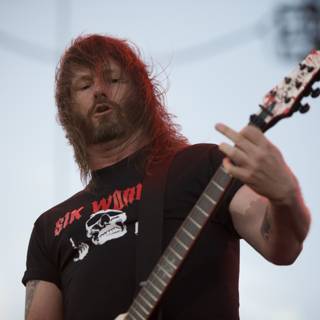 Gary Holt Rocking the Stage with His Melodic Guitar