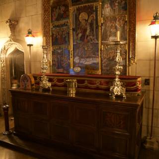 The Grand Altar of Hearst Castle