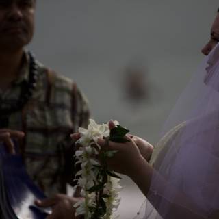 Wedding Ceremony Flower Arrangement