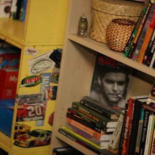 The Yellow Bookcase