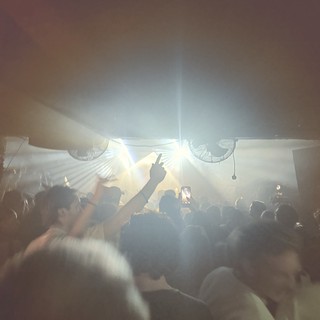 Energetic Crowd at London Underground Music Venue