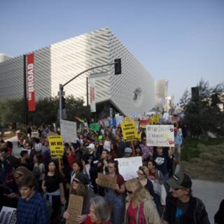 Pre-Coachella Protest in the City