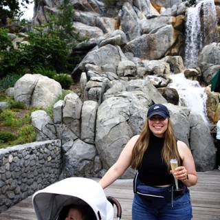 Magical Waterfall Stroll with Baby