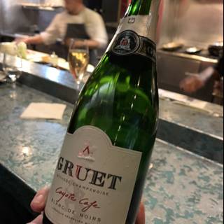 Celebrating with Brut Champagne