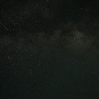Milky Way Rises Over Lassen Volcanic Night Sky