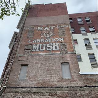 Carabination Mush Sign on San Francisco Building
