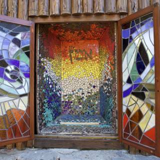 The Artistic Tile Mosaic Door