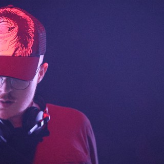 DJ in Red Light at Wobbleland 2026 Festival