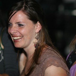 Laughing Woman at Nightclub Event 2006