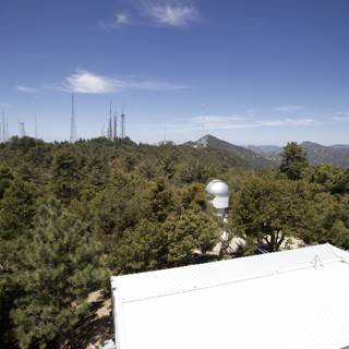 Majestic Mountains and a Towering Radio Beacon