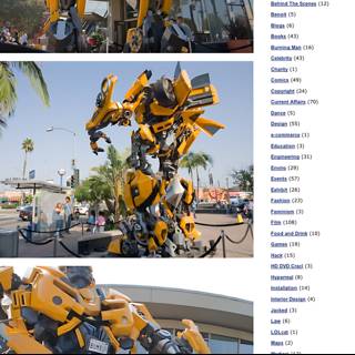 Bumblebee Transformer Takes Over the City