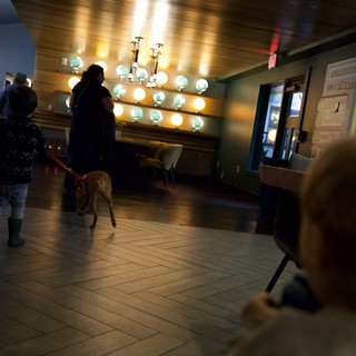 hotel lobby