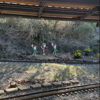 Whimsical Rail-side Revelry