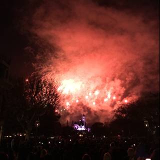 Magical Fireworks Over Disneyland