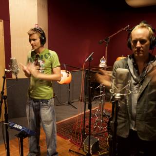 Recording Session with the Josh Freese Band