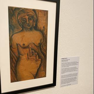 Nude Woman Painting by Massimo Campigli