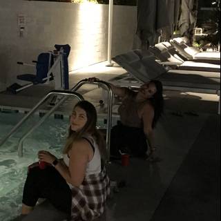 Nighttime Relaxation in the Pool