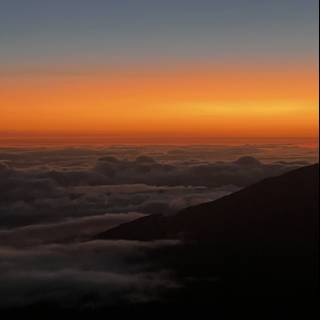 Majestic Sunset over Haleakalā Mountains