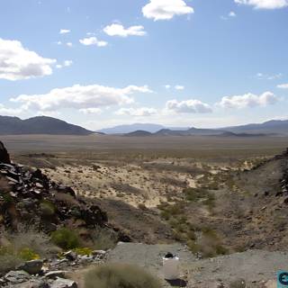 Majestic View of the Desert Scenery