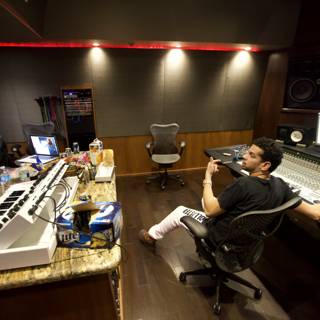 Recording Studio Session with Marc Kinchen