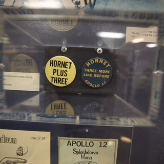 Apollo 12 USS Hornet Museum Display Collection