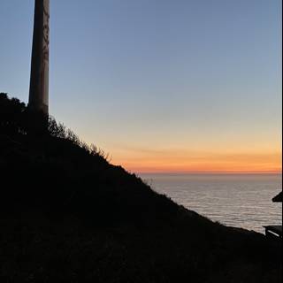 Jenner Tower Overlooking the Ocean
