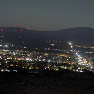 Desert Hot Springs at Night