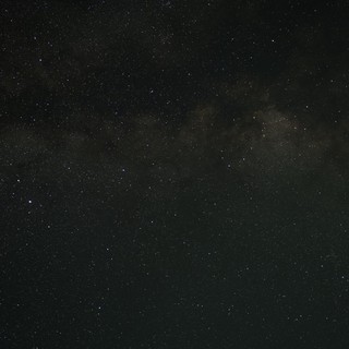 Milky Way Arches Over Lassen Volcanic Night Sky