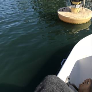 Feet on a Sailboat