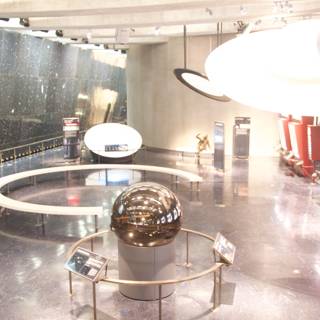 The Sphere in the Foyer of the Museum