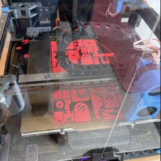 Red and Black 3D Printer in San Francisco