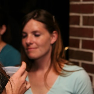Candid Moment at Indoor Gathering, 2005