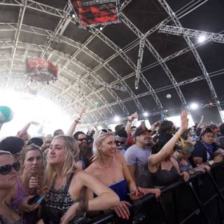 The Excitement of Music: A Vibrant Crowd at Coachella