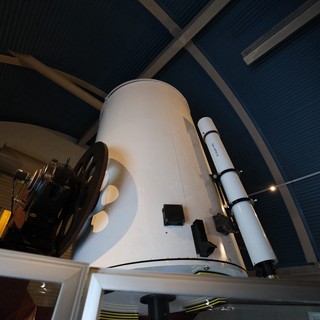 Telescope Observatory Under Dark Blue Ceiling