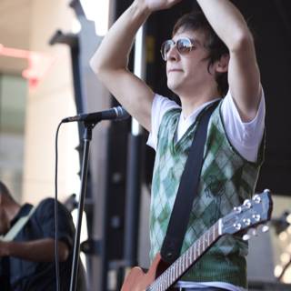 Rocking Out on Stage
