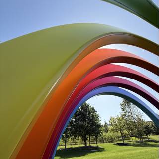 Rainbow Arches in Apple Park