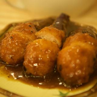 Savoury Meatballs in Curry Sauce