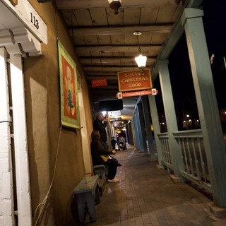 Evening Stroll Through Santa Fe's Historic Covered Walkway