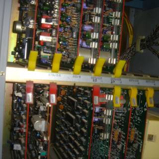 Jumbled Electronics in a Computer