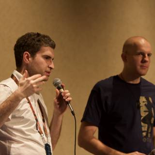 Two Men Taking the Stage at DEFCON
