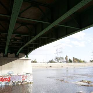 Graffiti Bridge over the River