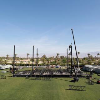 The Grand Stage in the Middle of a Field